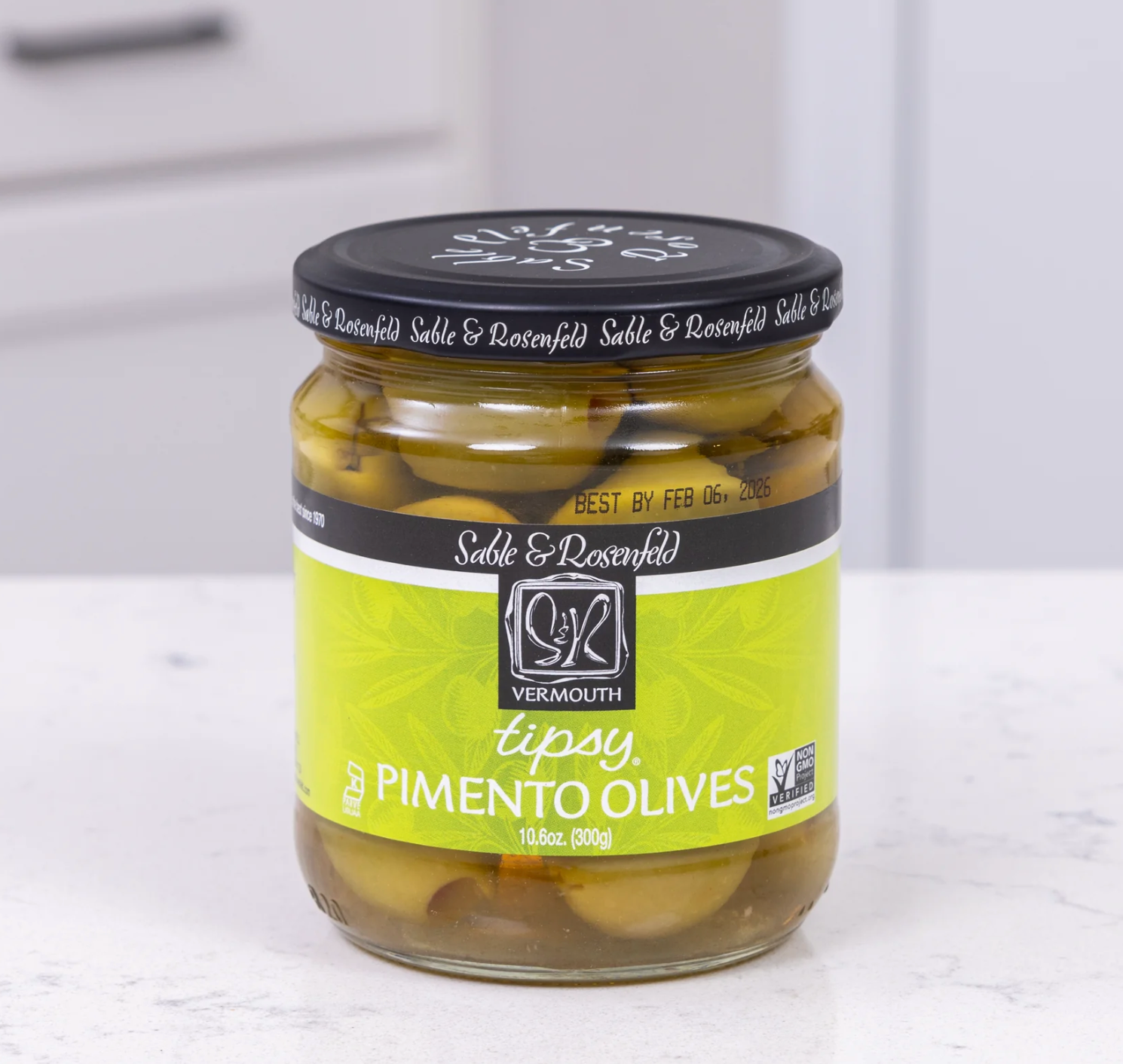 Food Sable & Rosenfeld Tipsy Olives - 10.6 oz.
