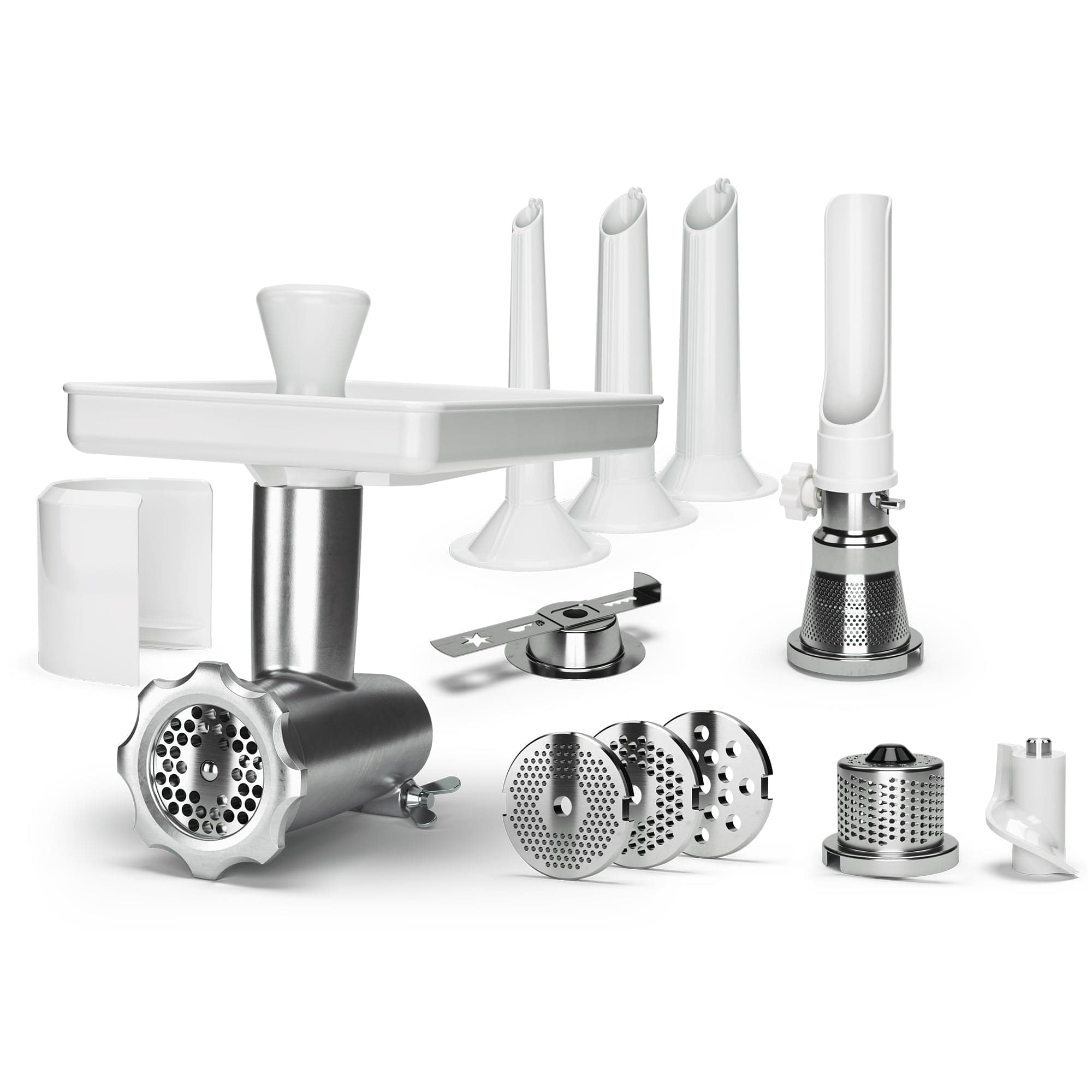 Electrical Appliances Ankarsrum Meat Mincer Complete - Original Assistent Stand Mixer Meat Grinder Attachment with 4 Discs - Made in Sweden