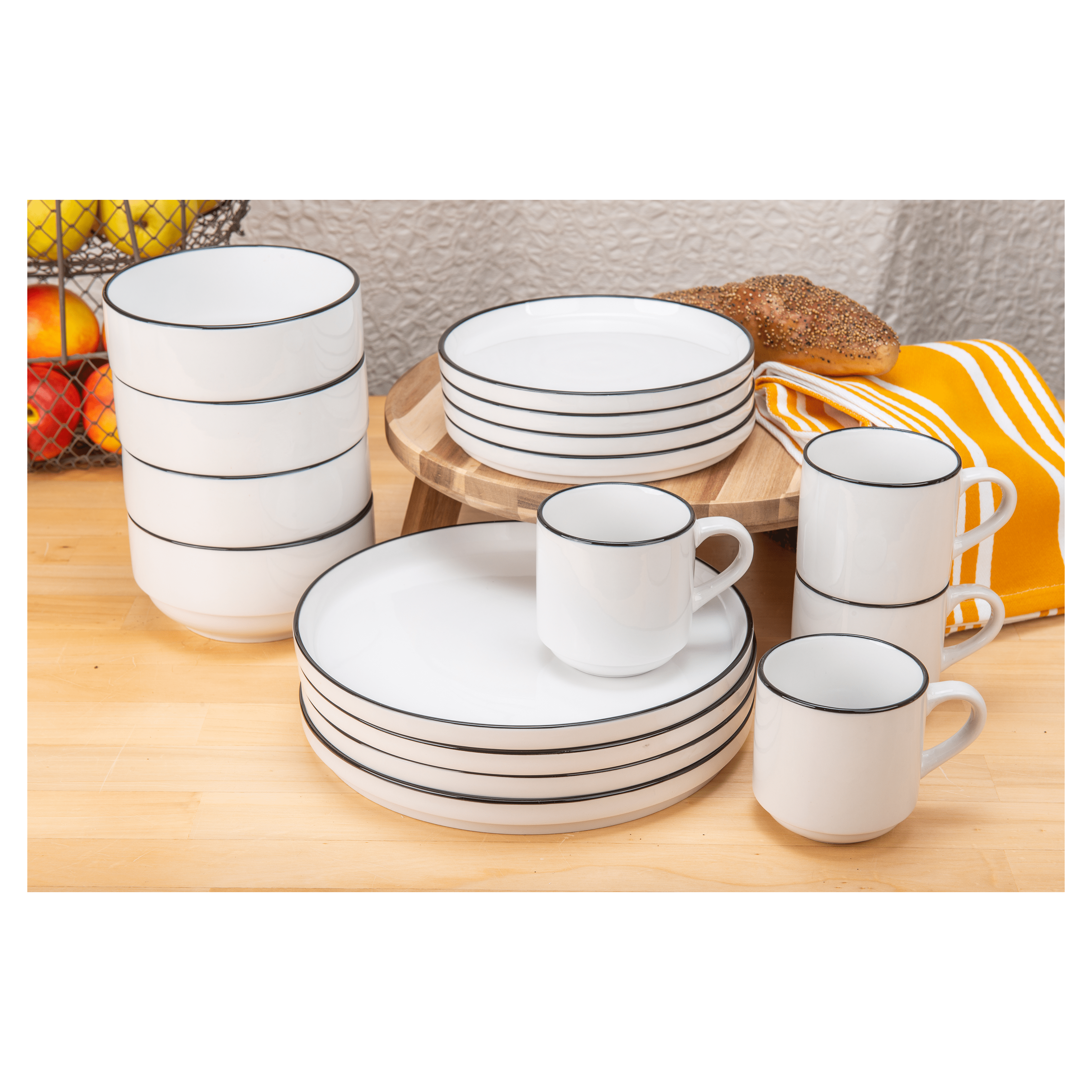 Coffee & Tea BIA Silhouette Stackable Mug - 11oz.