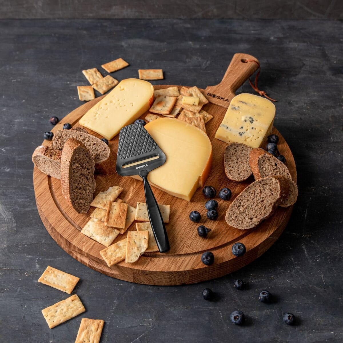 Tabletop Boska Monaco Cheese Slicer, Special Dark Edition