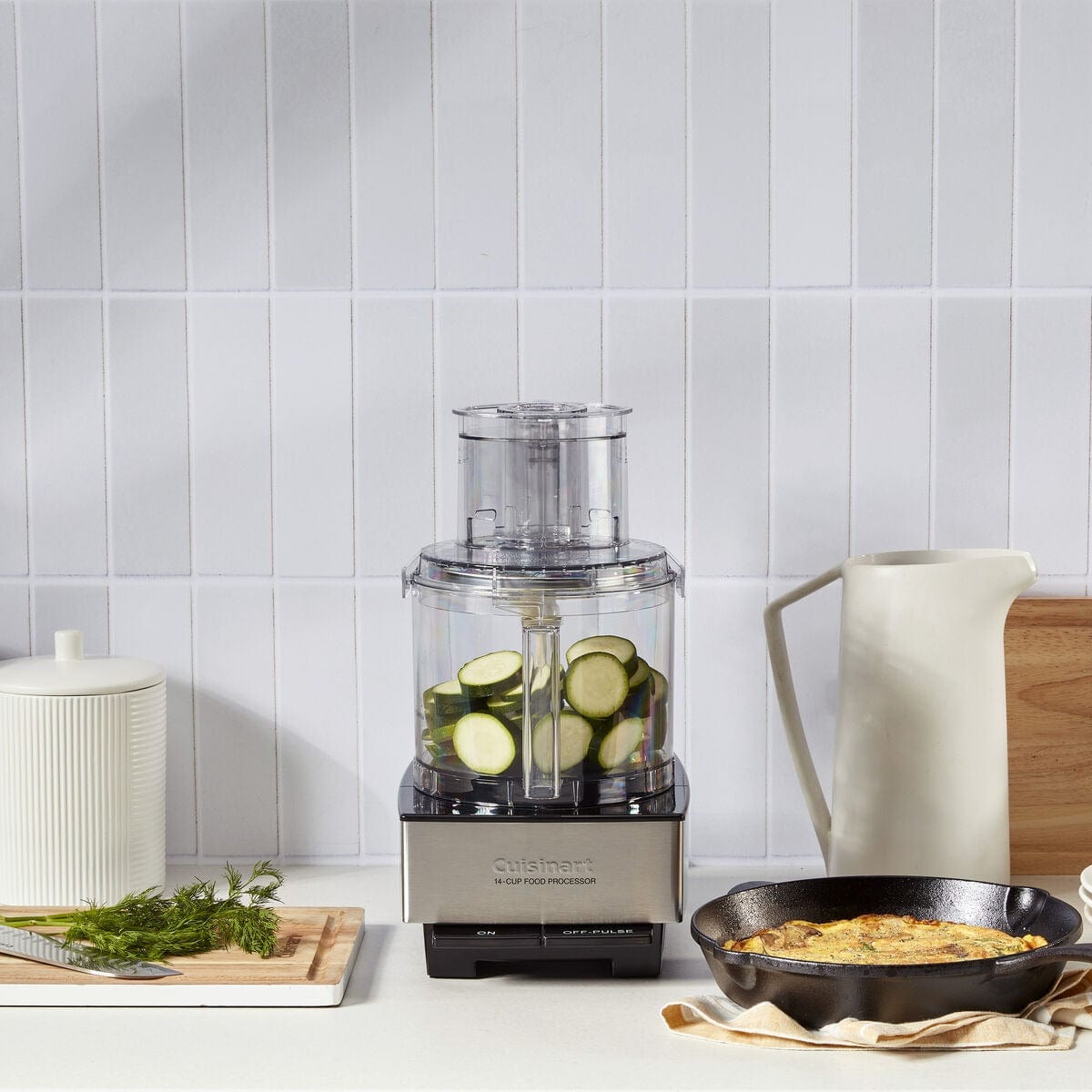 Electrical Appliances Cuisinart Custom 14 Food Processor (Brushed Stainless)