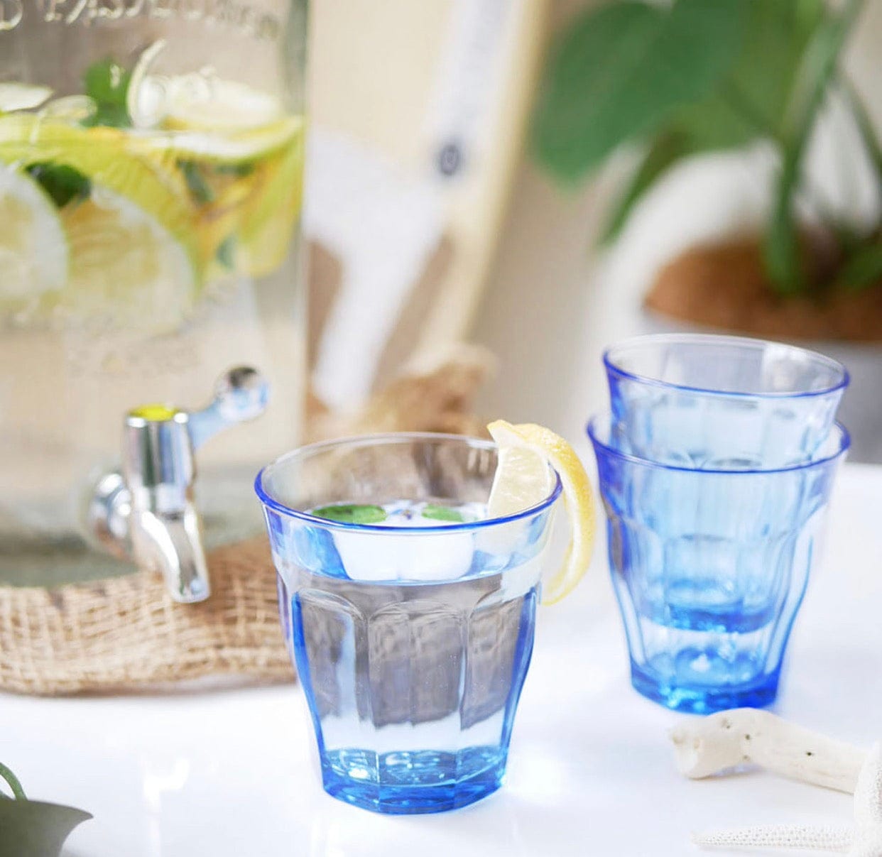 Glassware Duralex Le Picardie® Glass Tumbler Marine - 8 3/8 oz