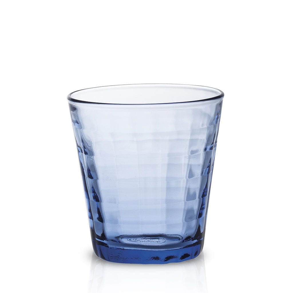 Glassware Duralex Prisme Made in France Glass Tumbler - Marine - 7 3/8 oz