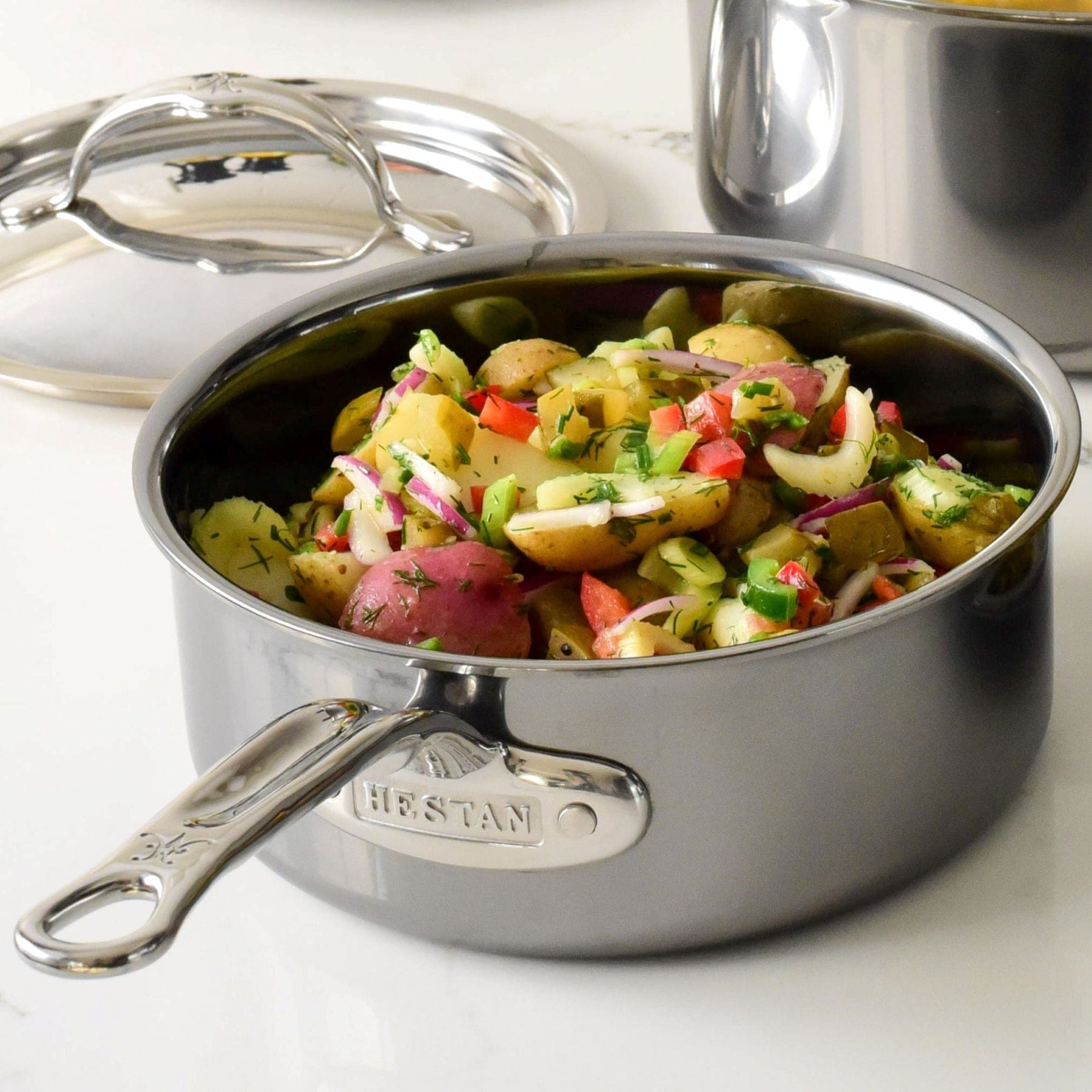 Cookware Hestan Nanobond Covered Saucepan 1.5qt
