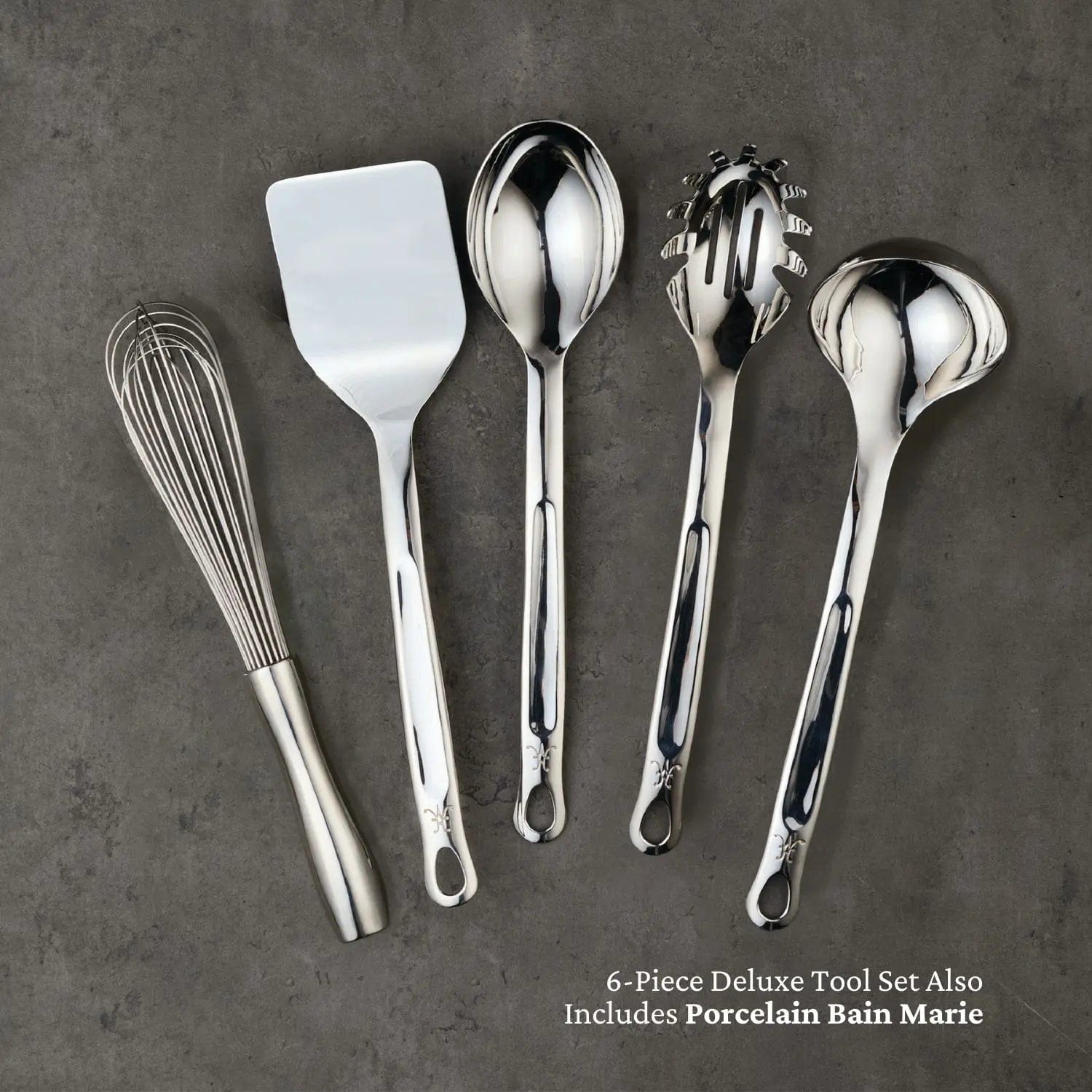 Tools & Accessories Hestan Provisions Stainless Steel Deluxe Tools - 6 Piece Set