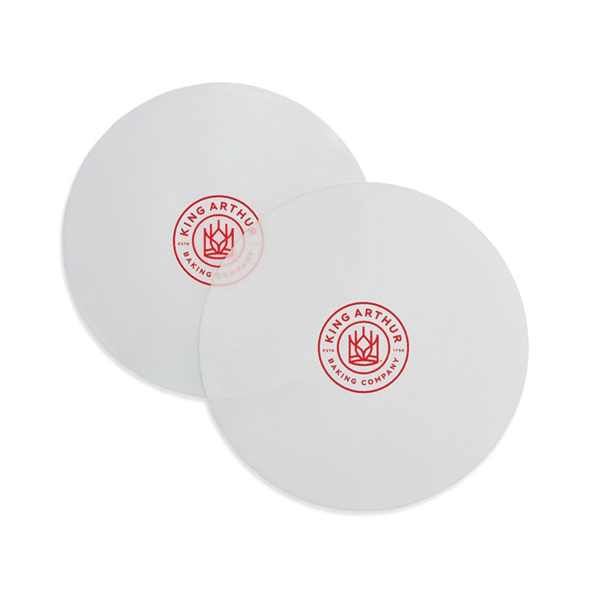 Bakeware King Arthur Baking Company Round Silicone Cake Pan Liners, 9" - Set of 2
