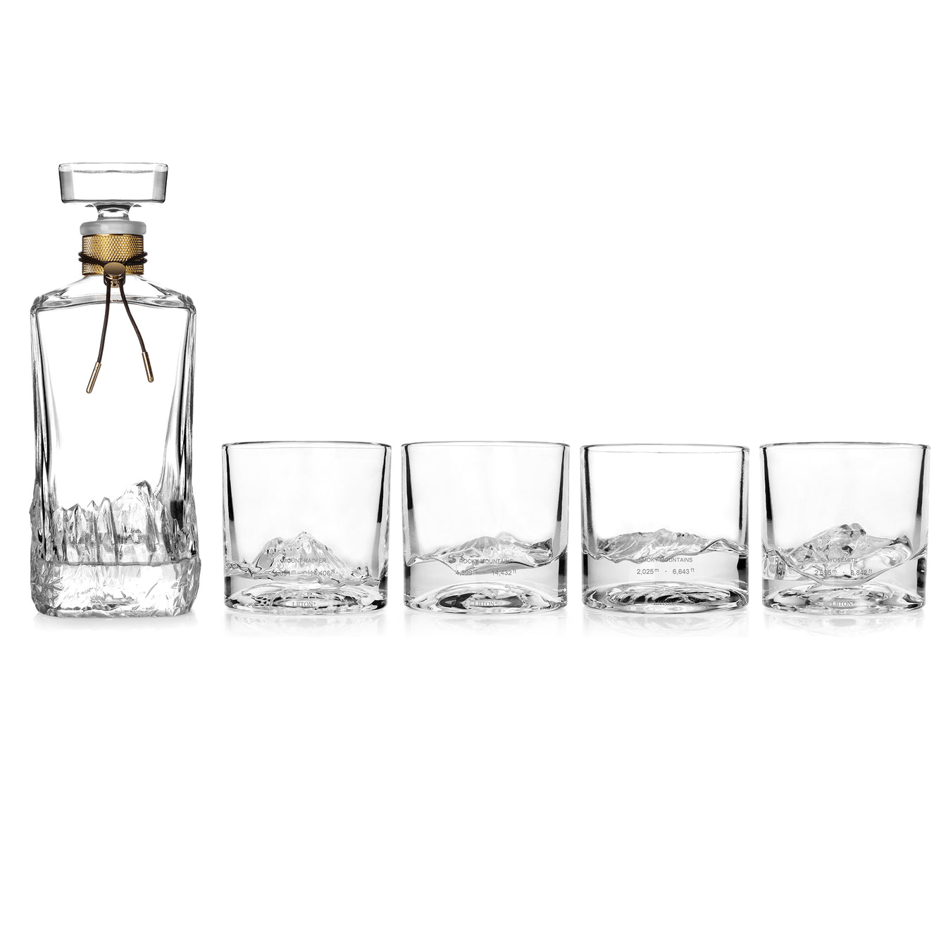 Barware Liiton American Peaks Decanter Set