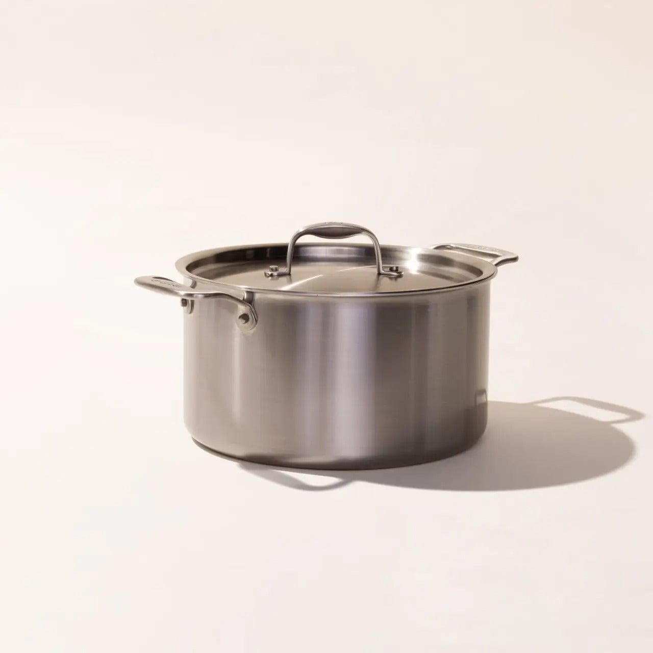 Cookware MADE IN 5-Ply Stainless Steel Stock Pot with Lid, 8 Quart