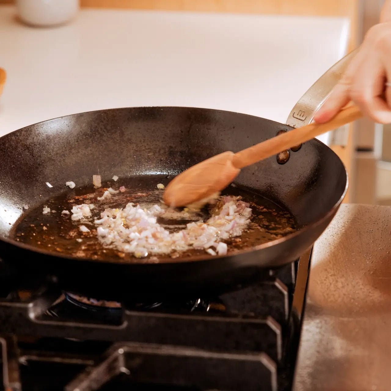 Cookware MADE IN Pre-seasoned Carbon Steel Fry Pans- Induction Compatible - Lifetime Warranty - 8", 10", 12"- Made in Sweden