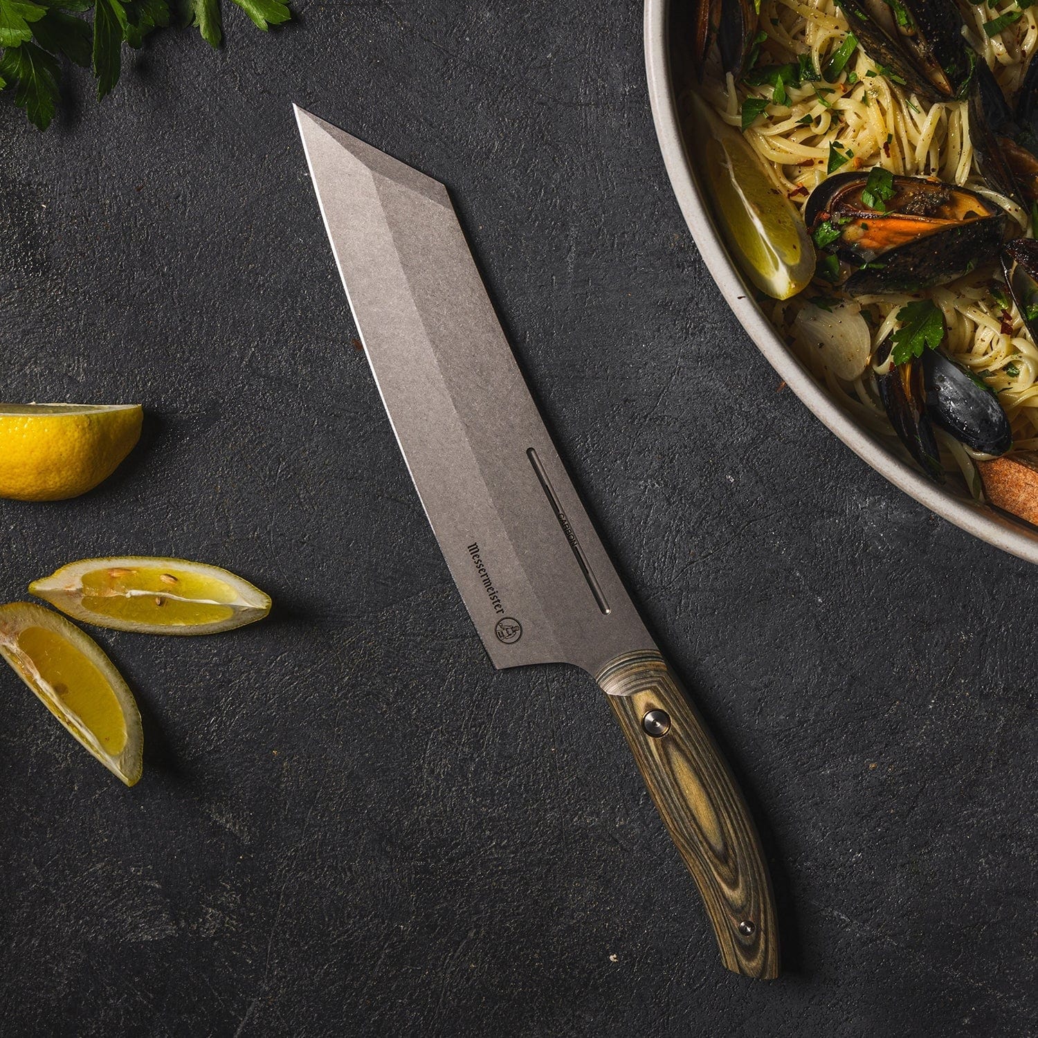 Cutlery Messermeister Carbon Chef's Knife 8"