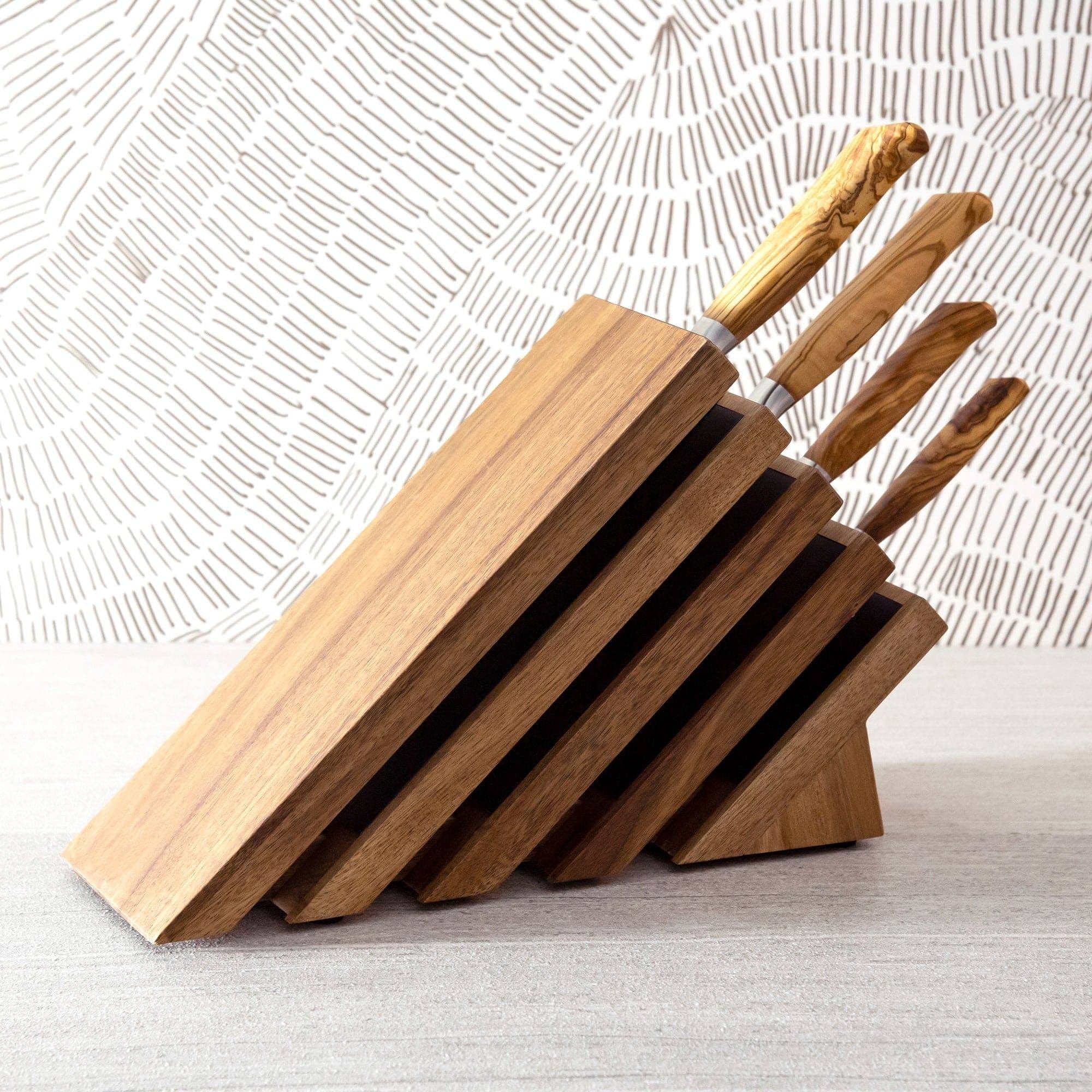 Cutlery Messermeister - Oliva Elite Next Level Block Set - 5 Piece Set