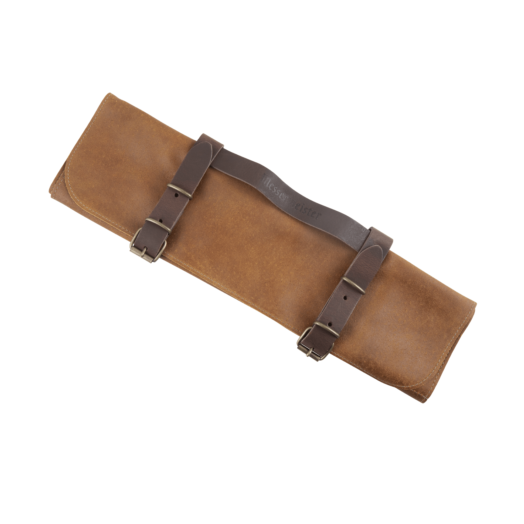 Cutlery Messermeister Vintage Leather Knife Roll - 7 Pocket, Amber