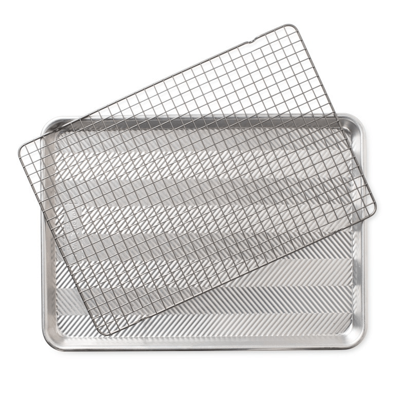 Bakeware Nordic Ware Prism Half Sheet Pan with Oven-Safe Nonstick Grid - Made in USA