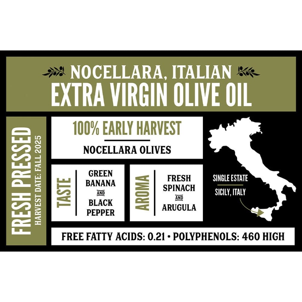Food Olivelle Kalamata Greek Extra Virgin Olive Oil & Barrel Aged Balsamic Vinegar - Pairing 1