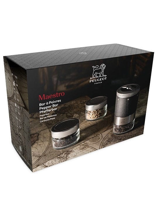 Table & Counter Accessories Peugeot MAESTRO Pepper Bar + 3 Pepper Varieties