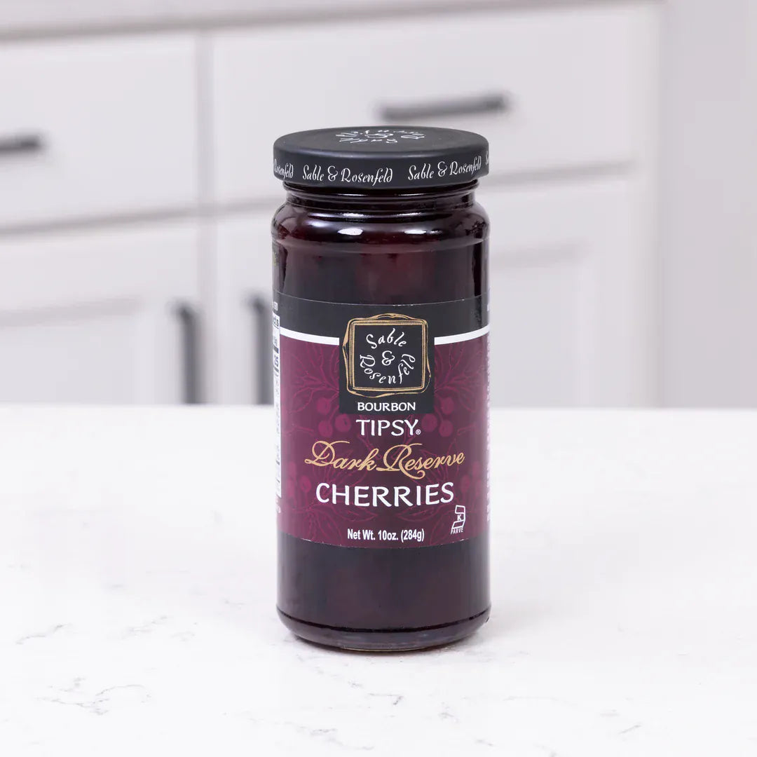Food Sable & Rosenfeld Bourbon Dark Reserve Tipsy Cherries - 10 oz.