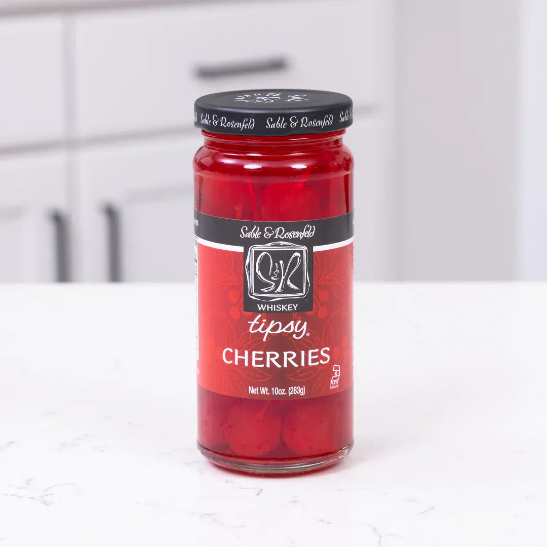 Food Sable & Rosenfeld Whiskey Tipsy Cherries - 10 oz.
