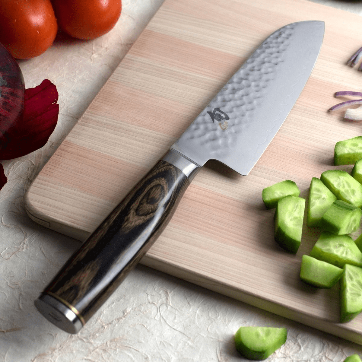 Cutlery Shun Premier Santoku, 5.5"
