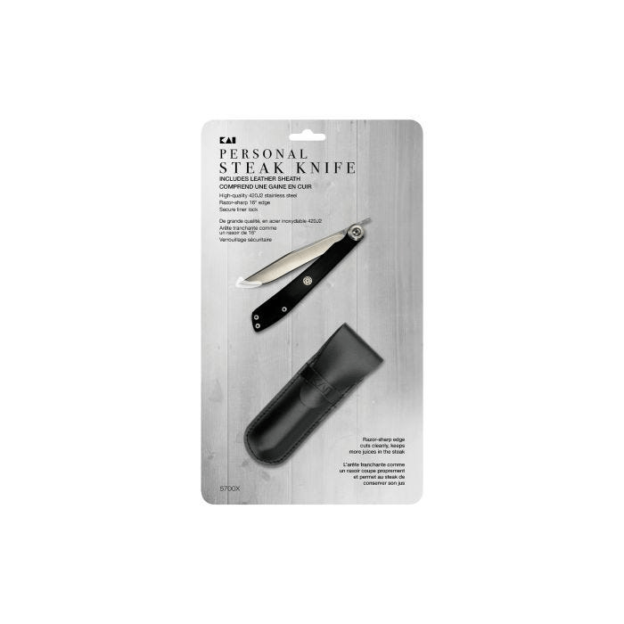 Cutlery Shun Kai Personal Steak Knife - Black