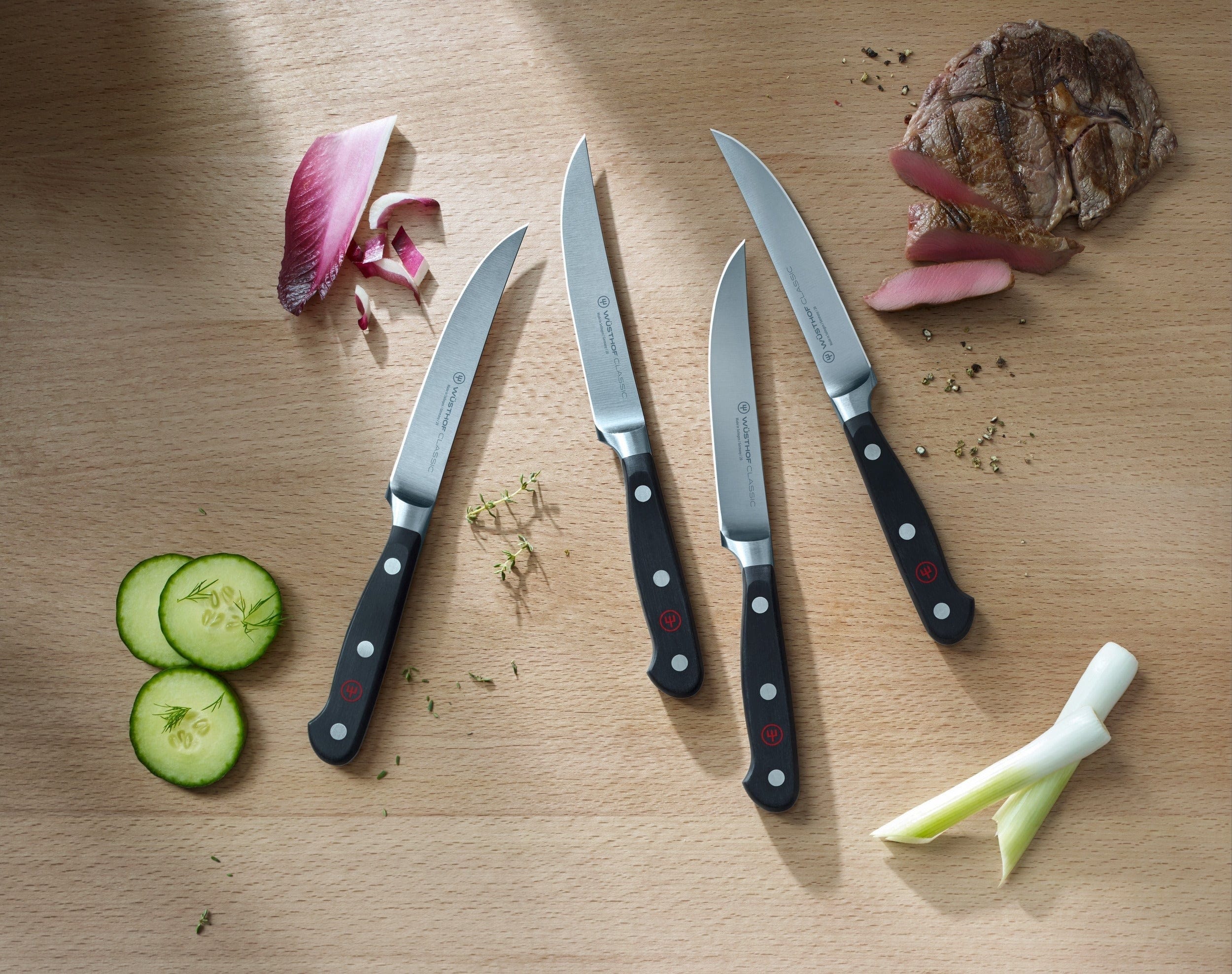 Cutlery Wusthof Classic 4-Piece Steak Knife Set