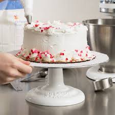 Tabletop Ateco Revolving Cake Stand, Cast Iron