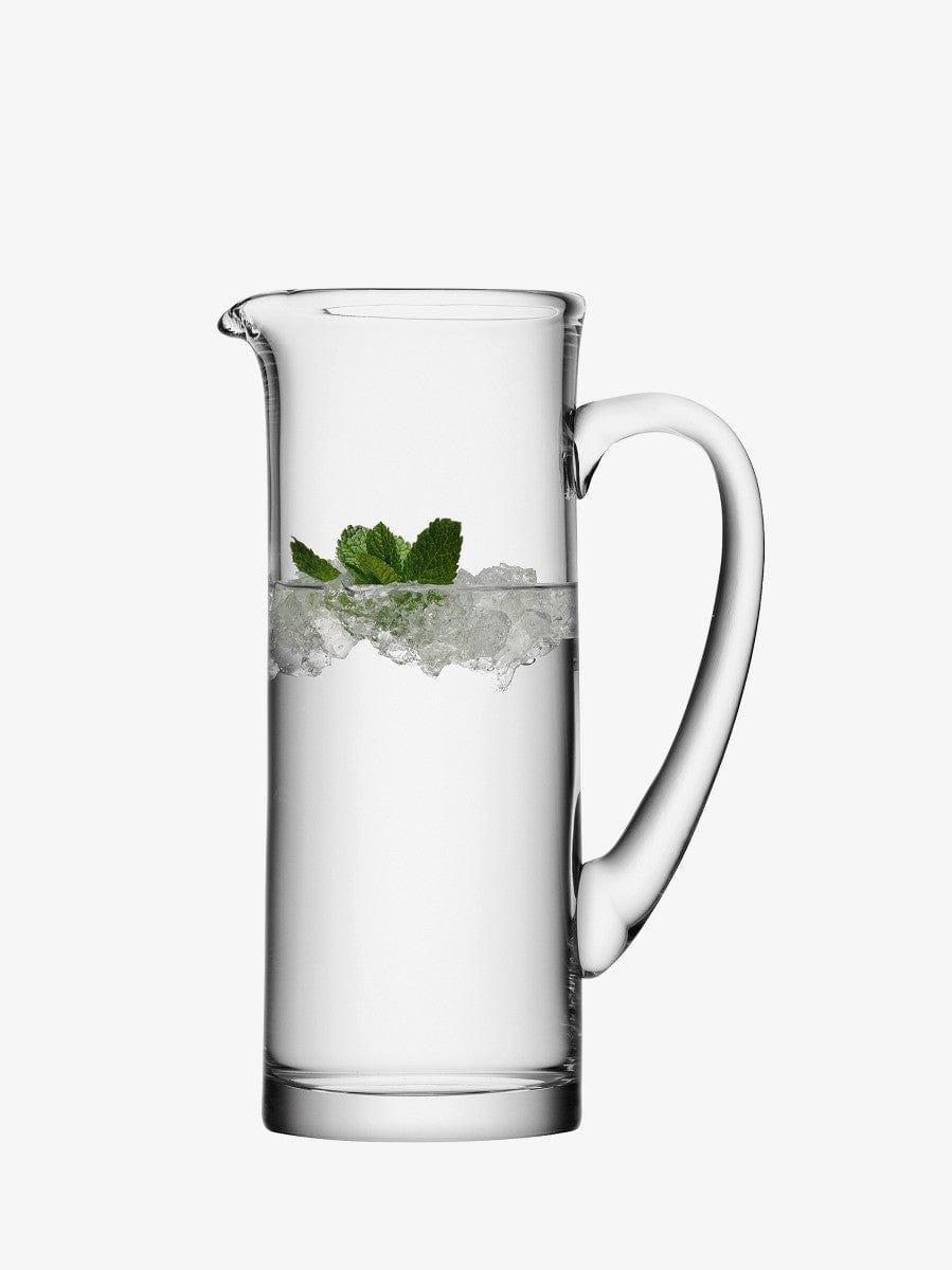 Glassware Basis Mouthblown Glass Jug, 51 Oz.