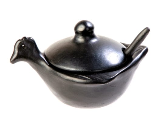 Chamba Hen Salsa Dish w/ Spoon