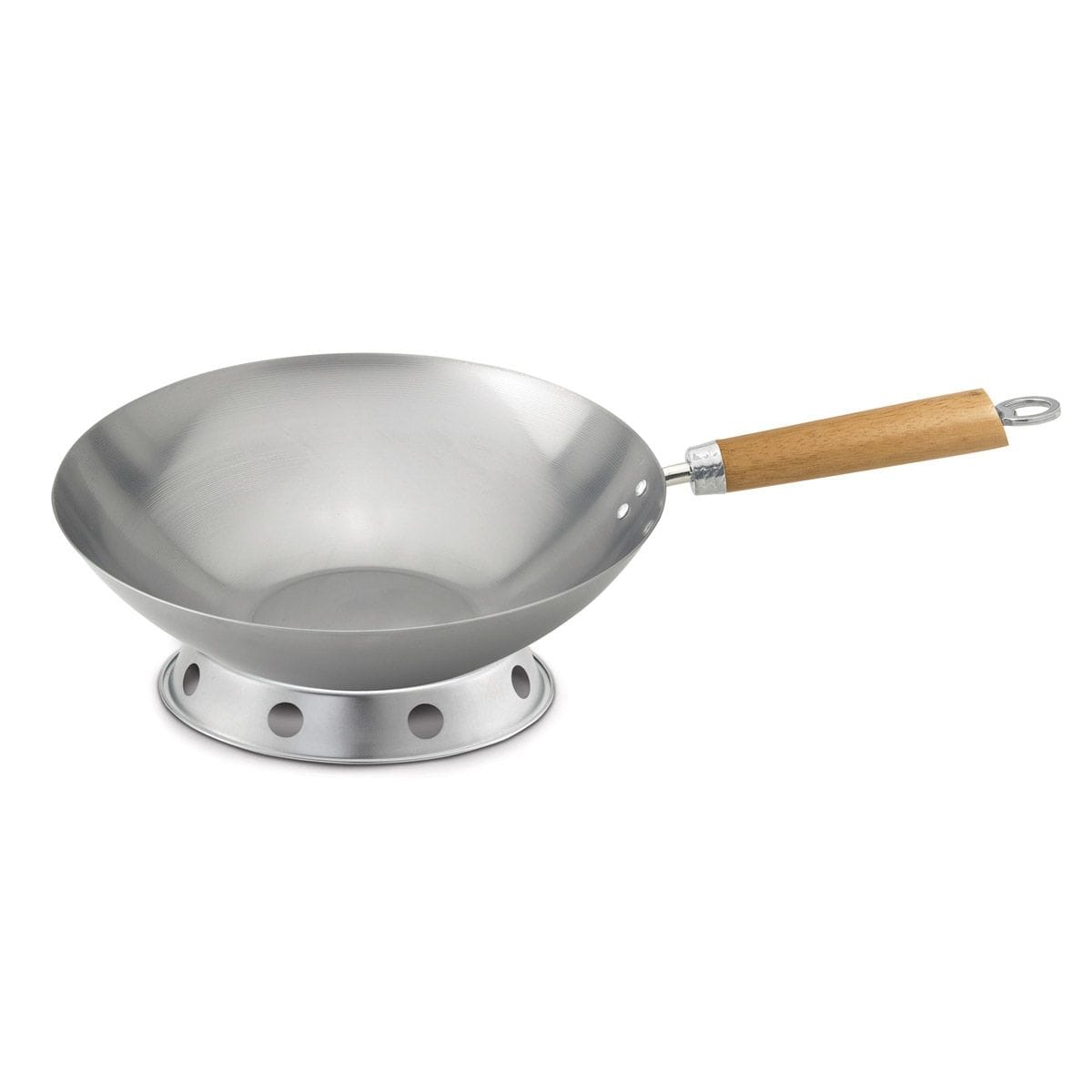 Cookware Helen's Asian Kitchen Round Bottom 12" Wok Set