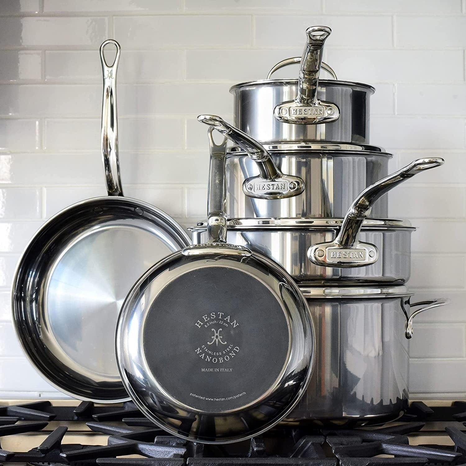 Cookware Hestan Nanobond 10-Piece Set