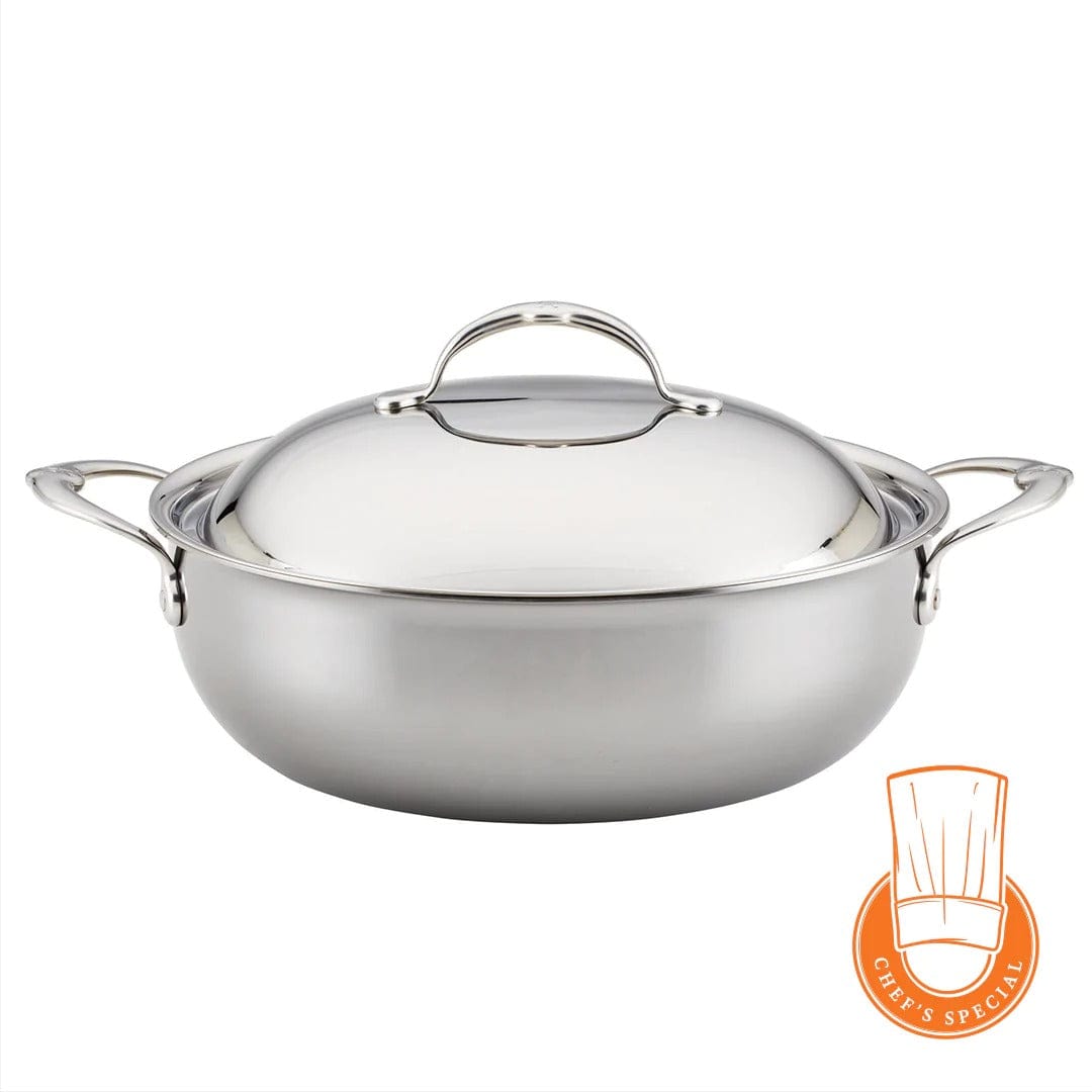 Cookware Hestan Nanobond Dutch Oven 5qt w/ Dome Lid
