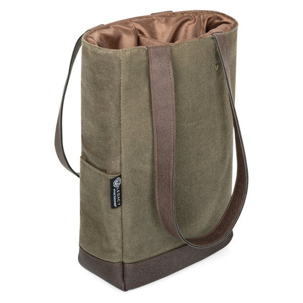 Travel & Storage Insulated Wine Cooler Bag, 2 Bottle