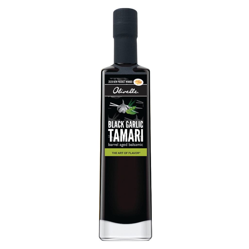 Food Olivelle Barrel Aged Black Garlic Tamari Soy Balsamic