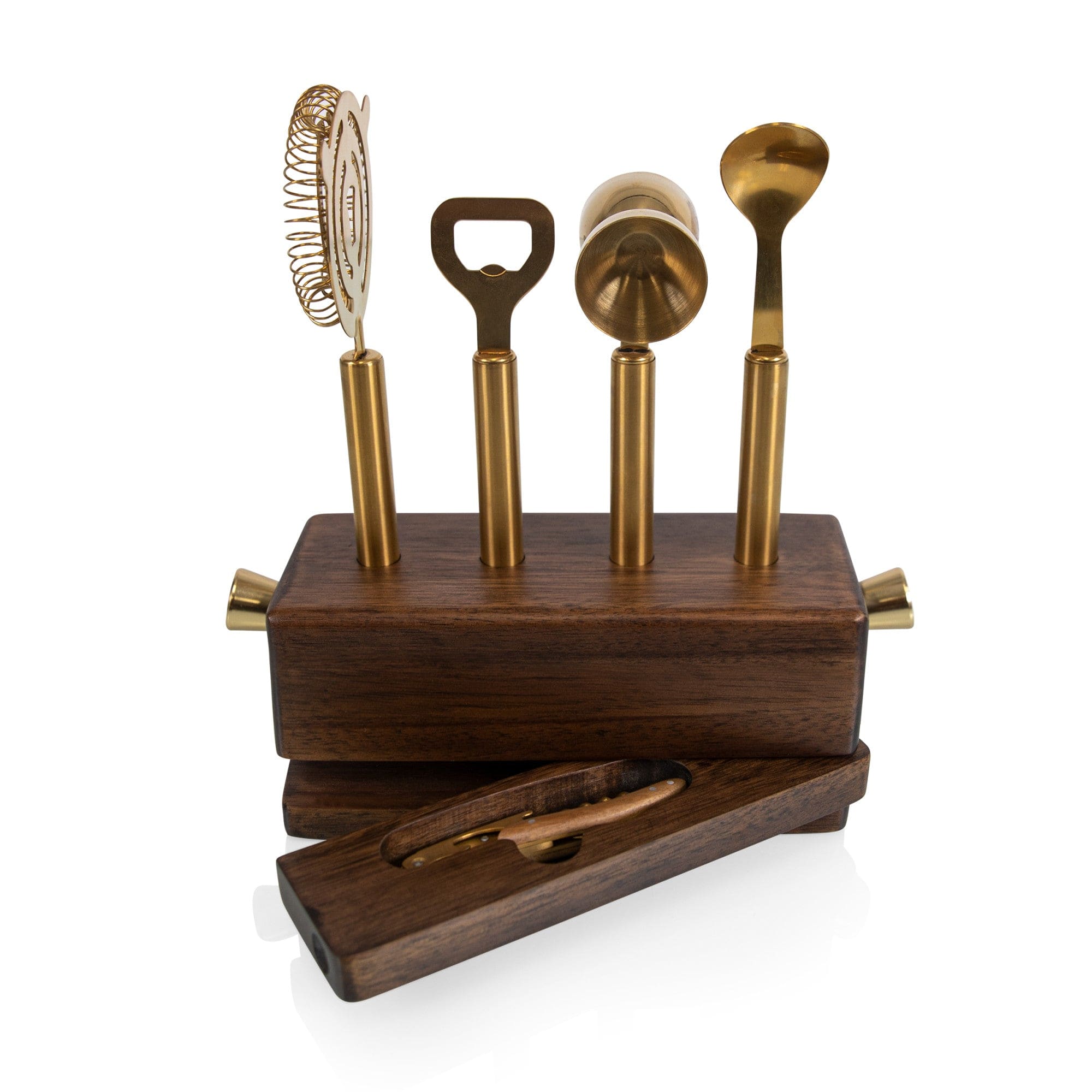 Barware Picnic Time Sidecar 5-Piece Bar Set