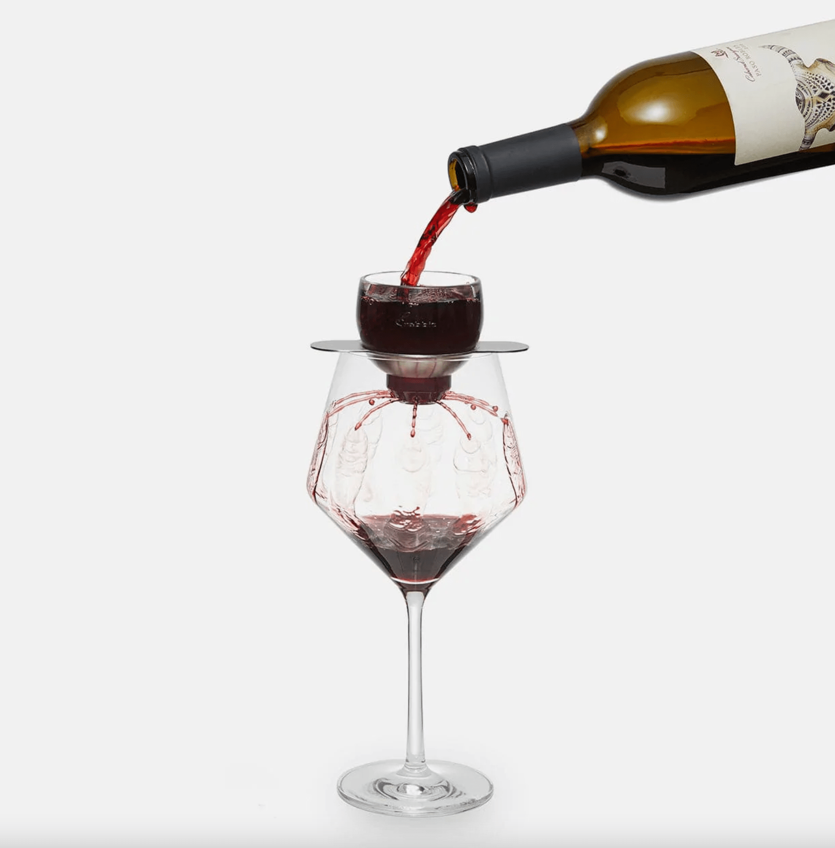 Barware Rabbit Wine Aerator w/Stand