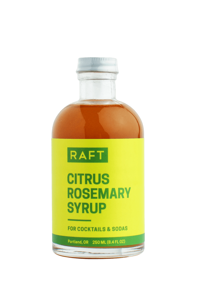 Food Raft Citrus Rosemary Syrup
