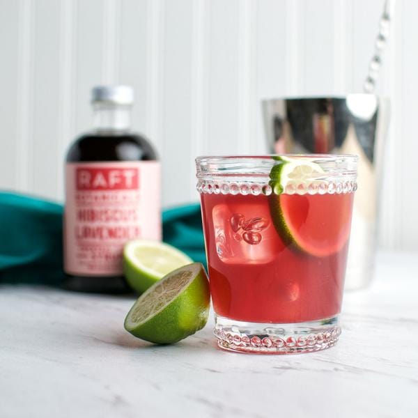 Food Raft Hibiscus Lavender Syrup