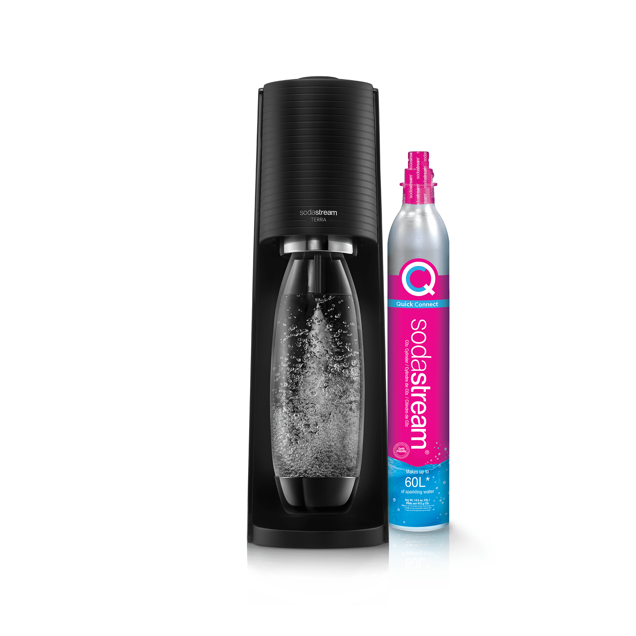 Electrical Appliances Soda Stream Terra Starter Kit - Black