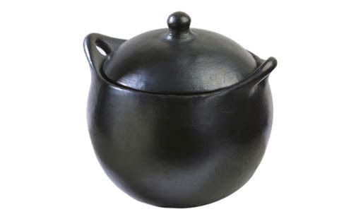 Chamba Cookware Authentic Chamba Traditional Collection 4-Piece Chamba Gift Set - Black Clay Essentials for Home Chefs - Stovetop & Oven Safe – Handmade in Colombia